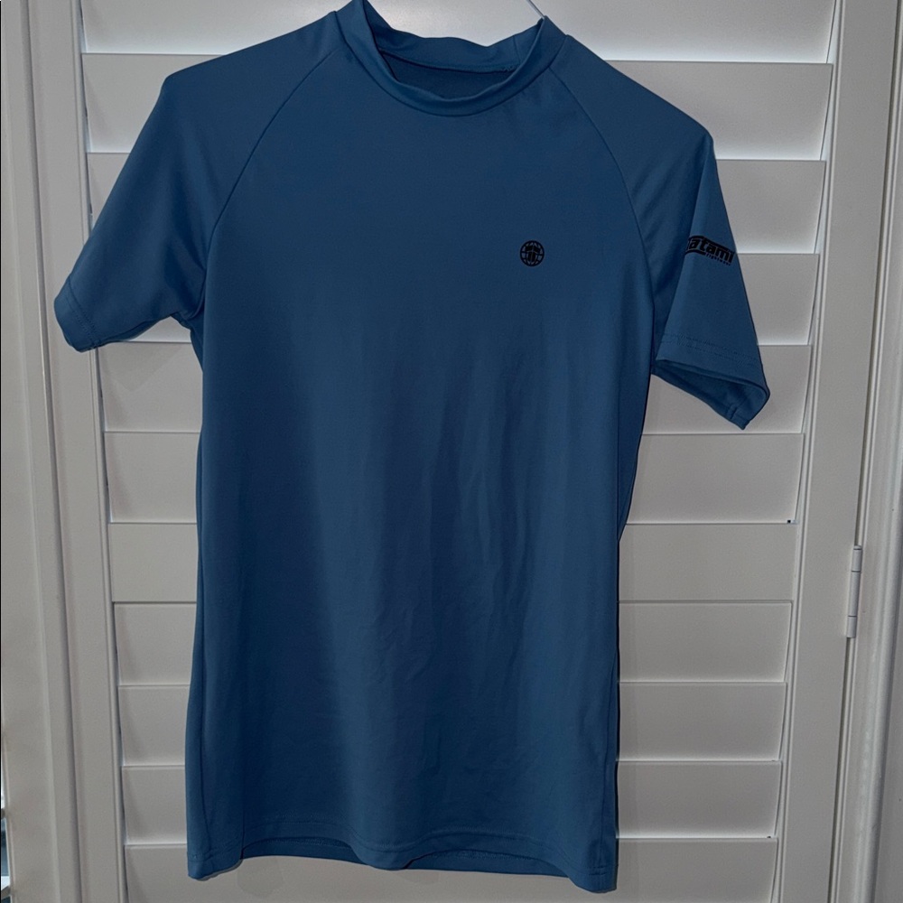 Light Blue Tatami Jujitsu Rash Guard-XL